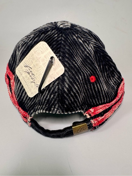 Free People Hollie Varsity Baseball Hat in Black Adjustable main image 4